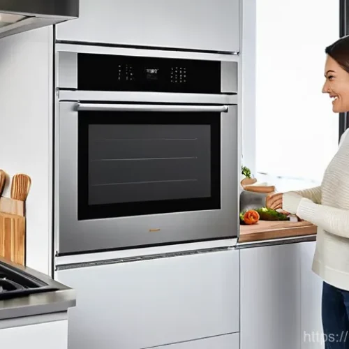 Home 27 스마트 조리 도구의 장점 - **Prompt 1: The Intuitive Smart Kitchen Chef**
"A bright, contemporary kitchen with minimalist d...